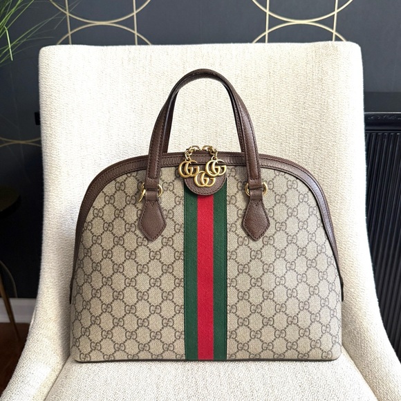 Gucci Handbags - Authentic Gucci Ophidia GG Supreme Top Handle bag